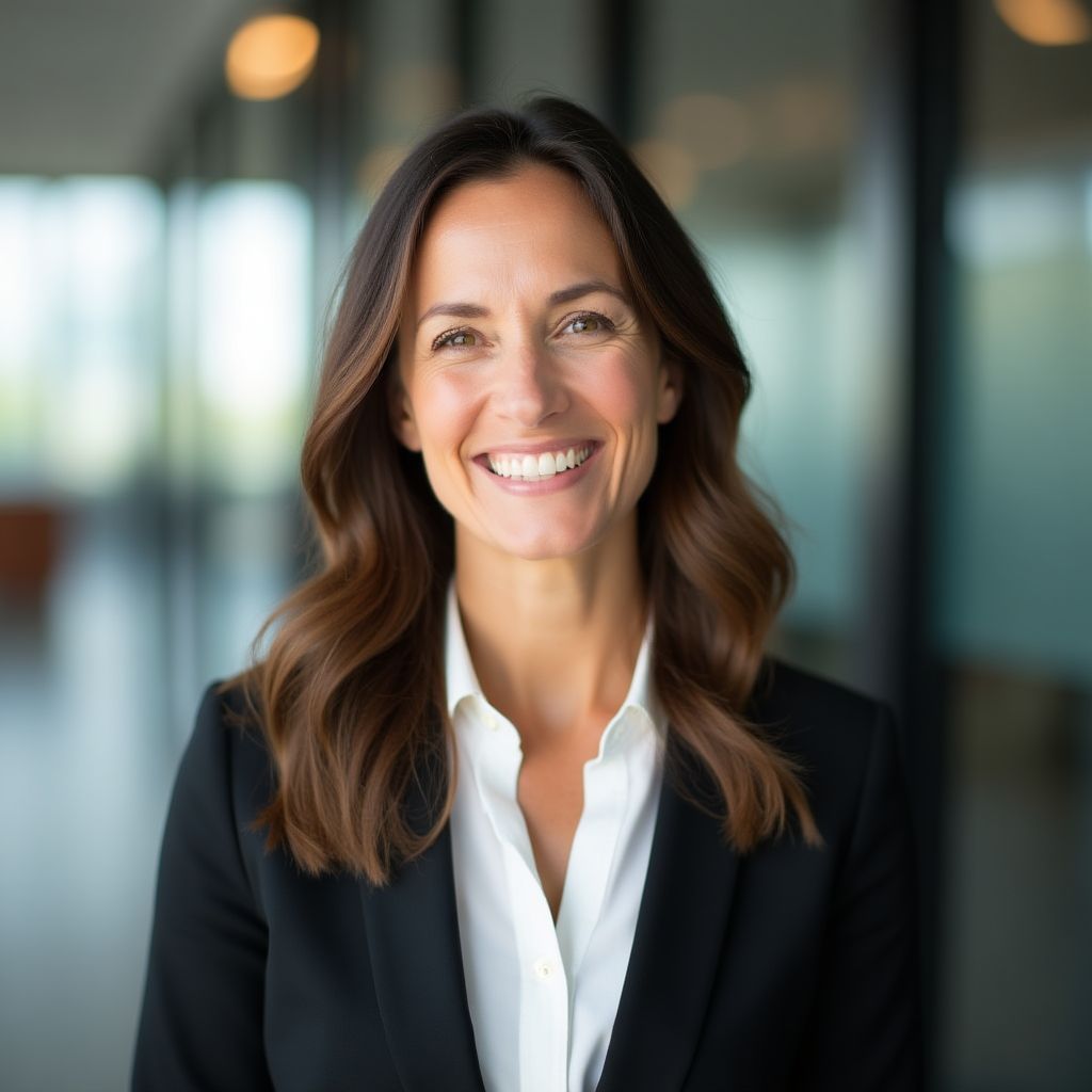 Retrato de Elena Ríos, Analista Financiera Principal