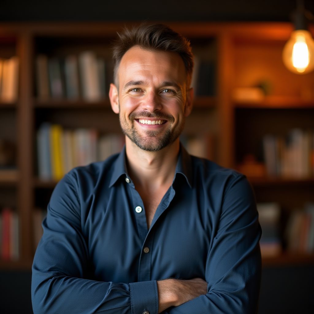 Retrato de Javier Soto, Director de Contenidos